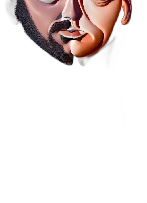 face, mask, creature, hair transparent PNG cut-out