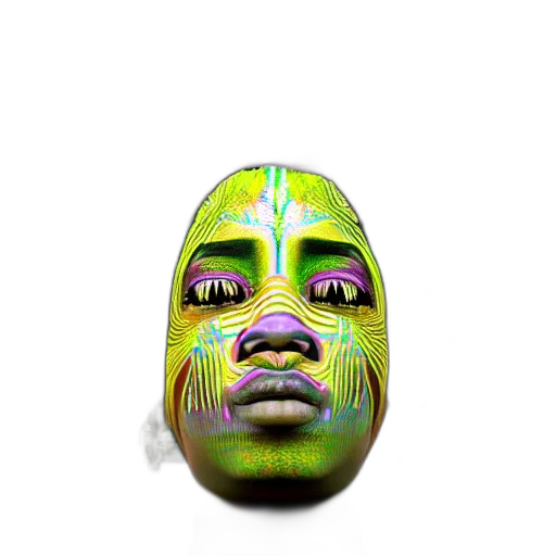 mask, face, creature, animal transparent PNG cut-out