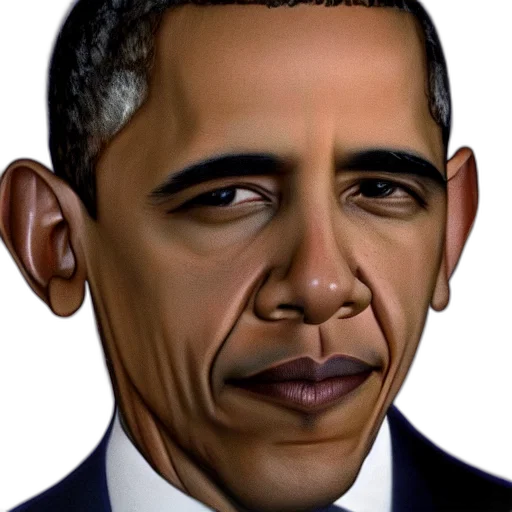 face, photorealistic, 3d render, cartoon transparent PNG cut-out