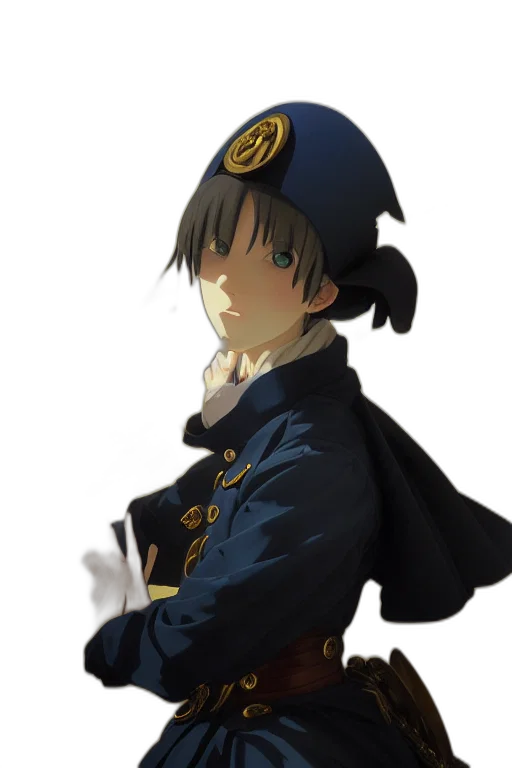 staff, hat, face, crown transparent PNG cut-out