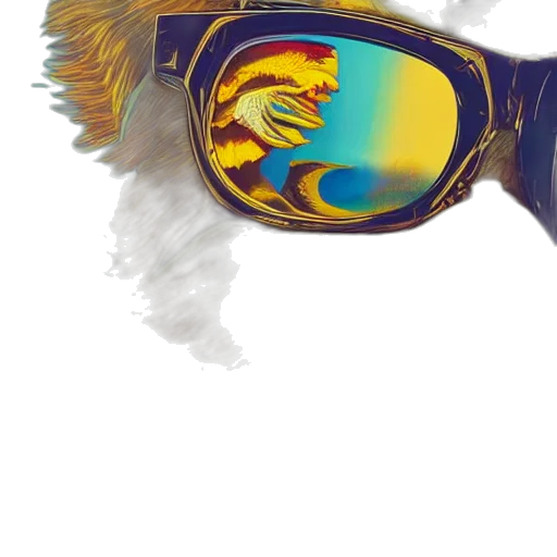 mask, photorealistic, 3d render, fantasy art transparent PNG cut-out