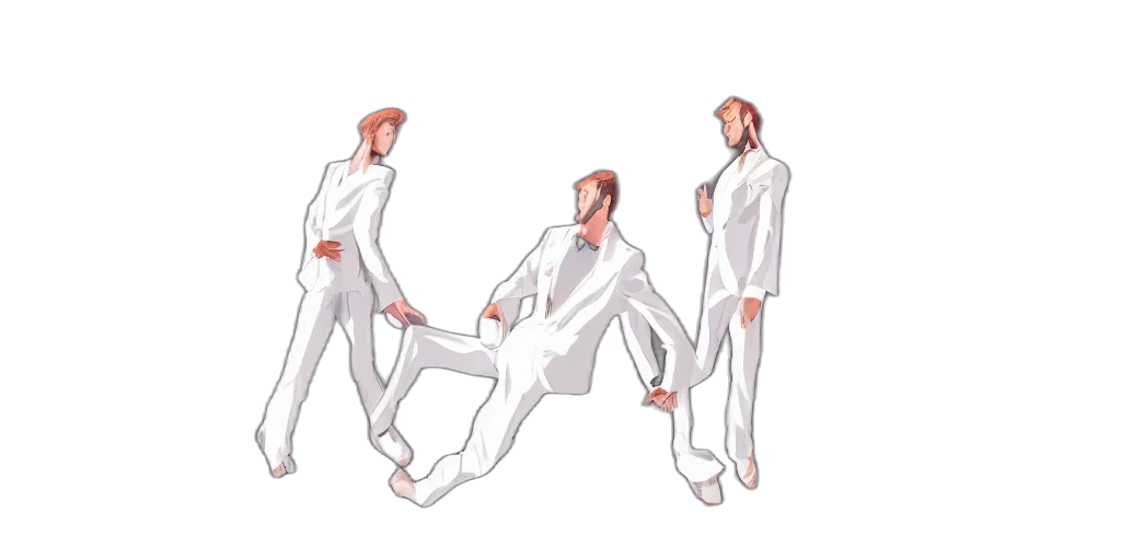 jacket, staff, robot, concept art transparent PNG cut-out