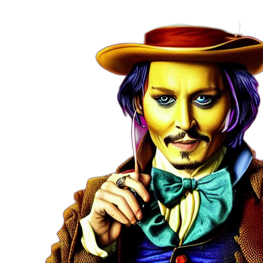 face, comic book art, photorealistic, cartoon transparent PNG cut-out