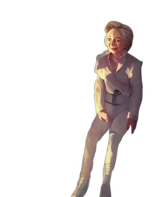 staff, jacket, dress, weapon transparent PNG cut-out