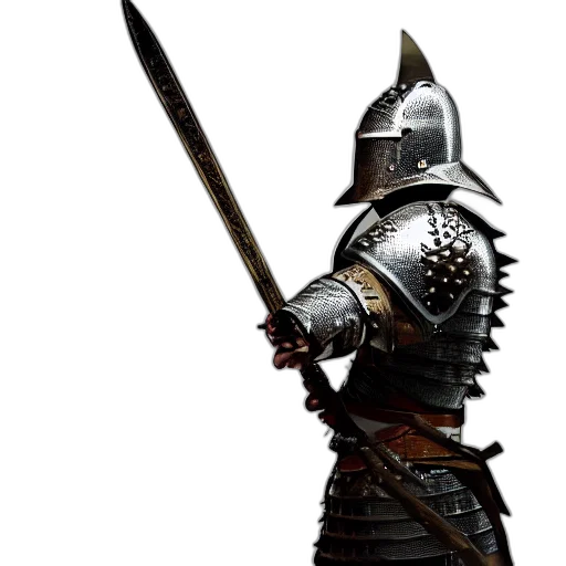 sword, weapon, staff, crown transparent PNG cut-out