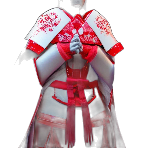 dress, staff, mask, crown transparent PNG cut-out