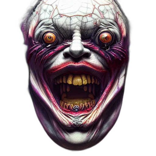 mask, creature, face, concept art transparent PNG cut-out