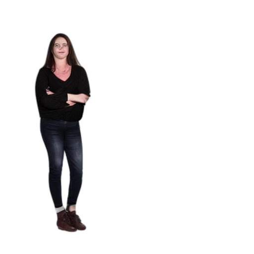 jacket, dress, shoes, staff transparent PNG cut-out