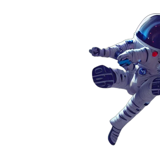 robot, weapon, concept art, 3d render transparent PNG cut-out