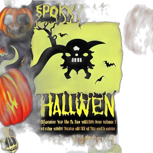 concept art, spooky, halloween, fear transparent PNG cut-out