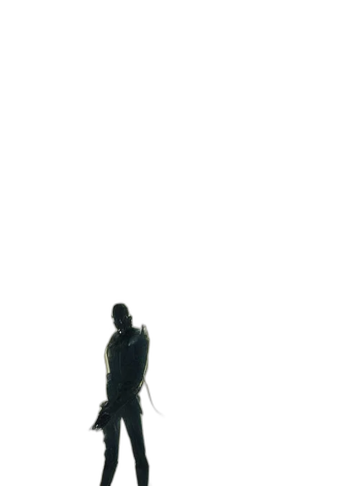 staff, robot, creature, sword transparent PNG cut-out