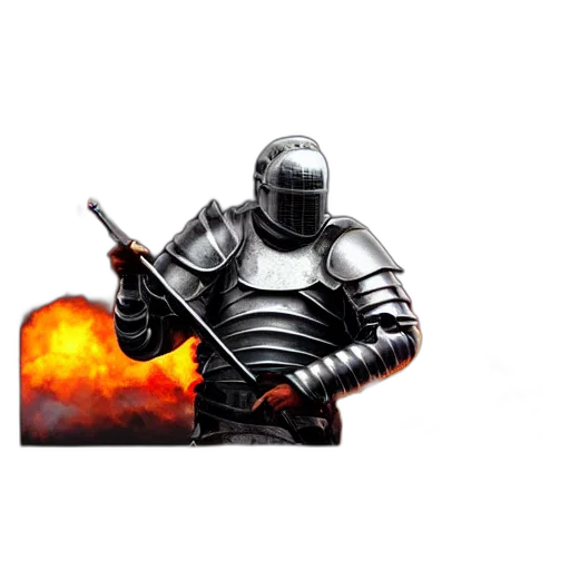 sword, weapon, staff, jacket transparent PNG cut-out