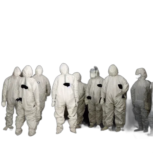 jacket, mask, concept art, 3d render transparent PNG cut-out