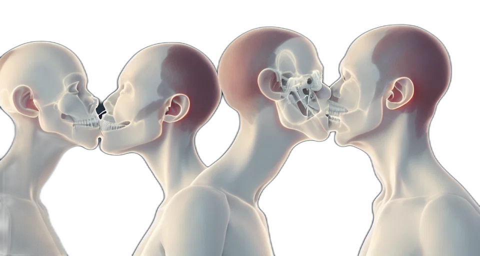 mask, face, 3d render, concept art transparent PNG cut-out