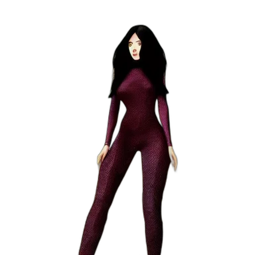 staff, dress, 3d render, concept art transparent PNG cut-out