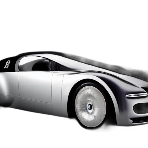 car, 3d render, concept art, photorealistic transparent PNG cut-out