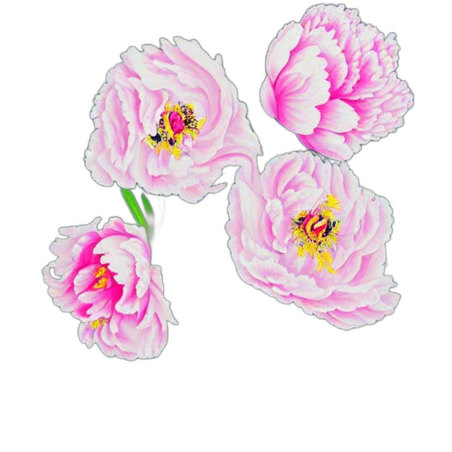 flower, crown, jewelry, photorealistic transparent PNG cut-out