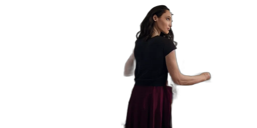 dress, staff, gal, gadot transparent PNG cut-out