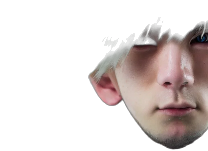 face, mask, creature, staff transparent PNG cut-out