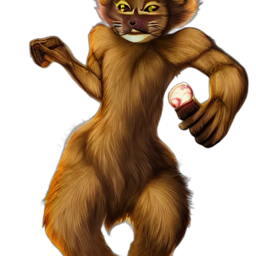 creature, staff, animal, concept art transparent PNG cut-out
