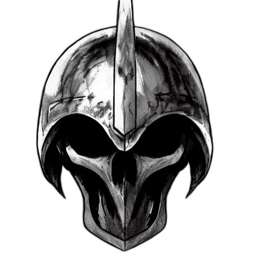 mask, sword, crown, face transparent PNG cut-out