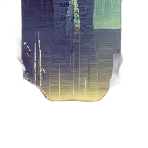 building, robot, weapon, sword transparent PNG cut-out
