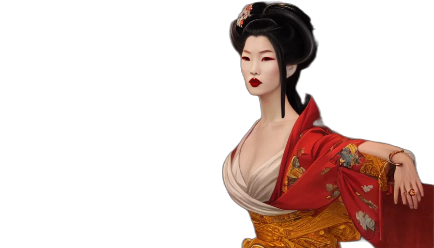 staff, dress, jewelry, fantasy art transparent PNG cut-out