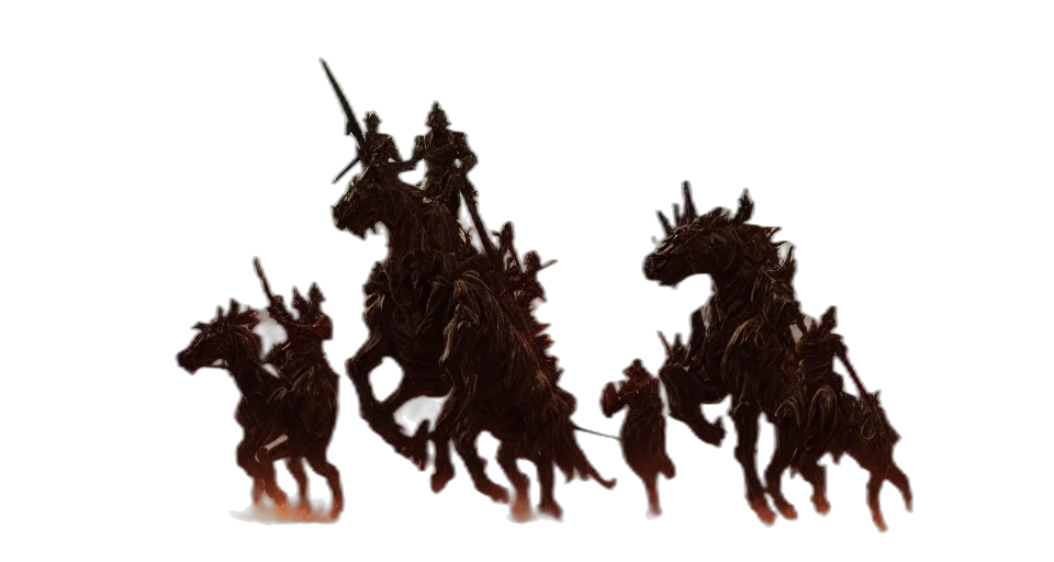 dragon, crown, staff, concept art transparent PNG cut-out
