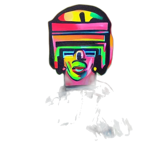 mask, face, robot, hat transparent PNG cut-out