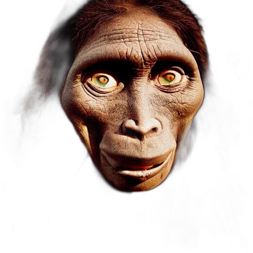 face, animal, creature, mask transparent PNG cut-out