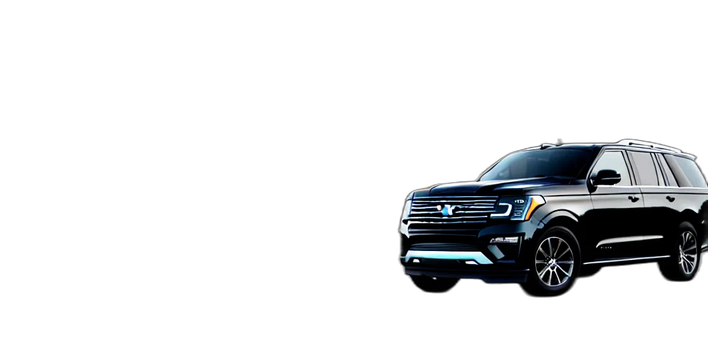 car, photorealistic, black, suv transparent PNG cut-out