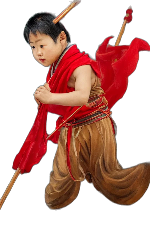 dragon, staff, animal, creature transparent PNG cut-out