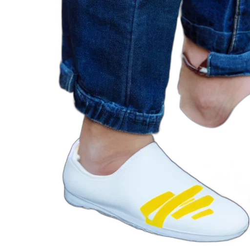 shoes, weapon, vaporwave, 3d render transparent PNG cut-out