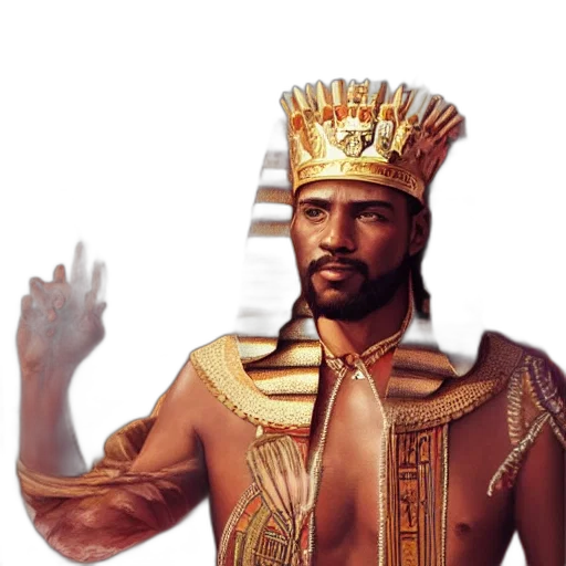 crown, staff, concept art, fantasy art transparent PNG cut-out