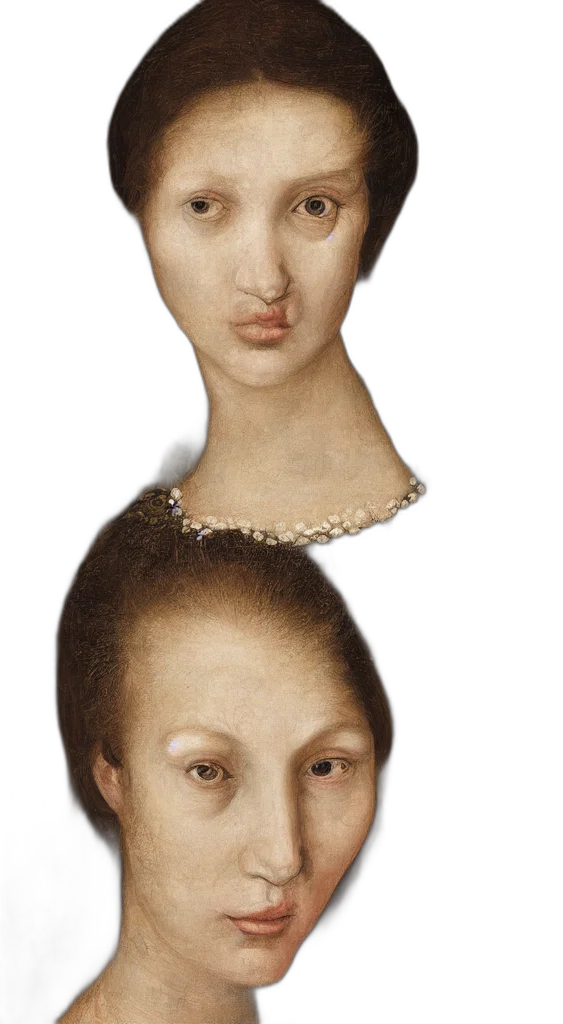 face, mask, crown, jewelry transparent PNG cut-out