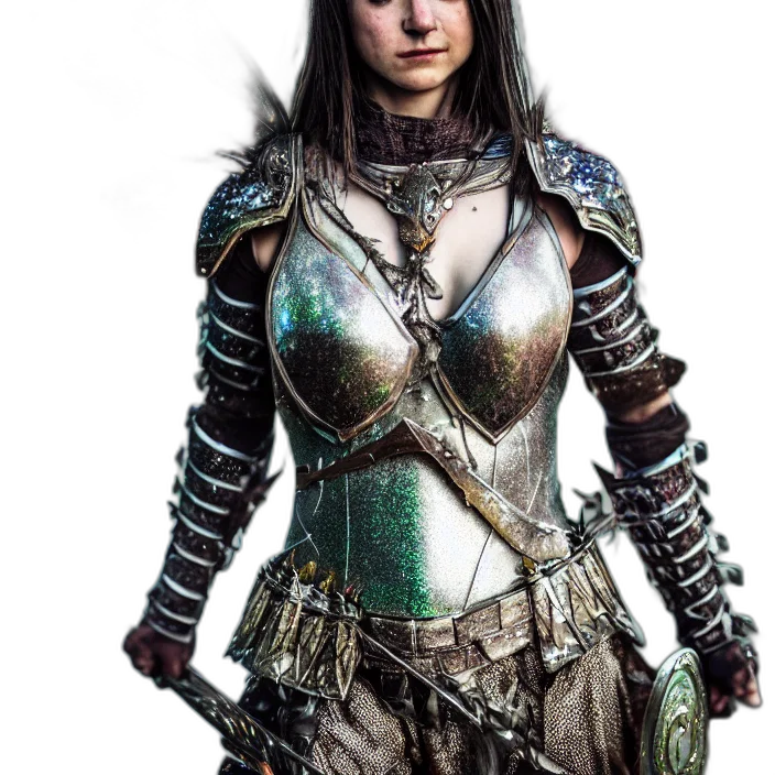 sword, dress, staff, jewelry transparent PNG cut-out