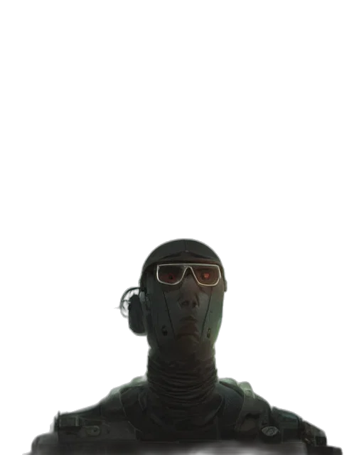 mask, robot, staff, face transparent PNG cut-out
