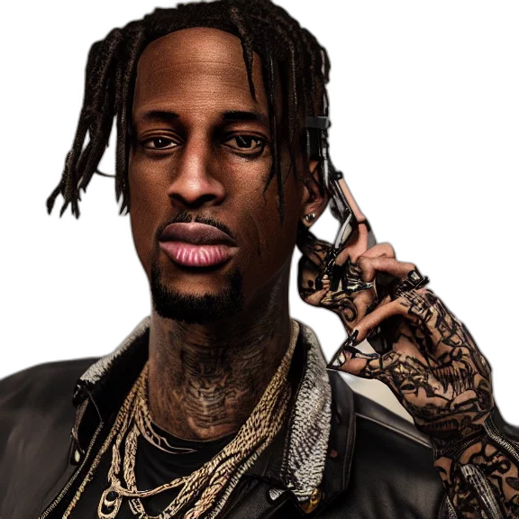 jacket, photorealistic, travis, scott transparent PNG cut-out