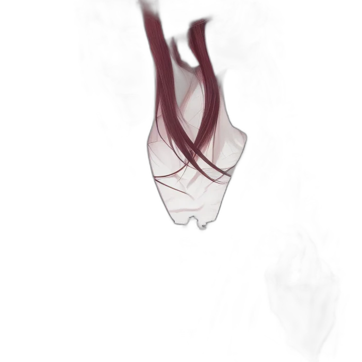 mask, hair, crown, creature transparent PNG cut-out