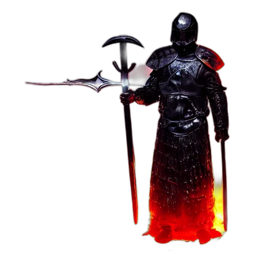 sword, staff, weapon, dragon transparent PNG cut-out