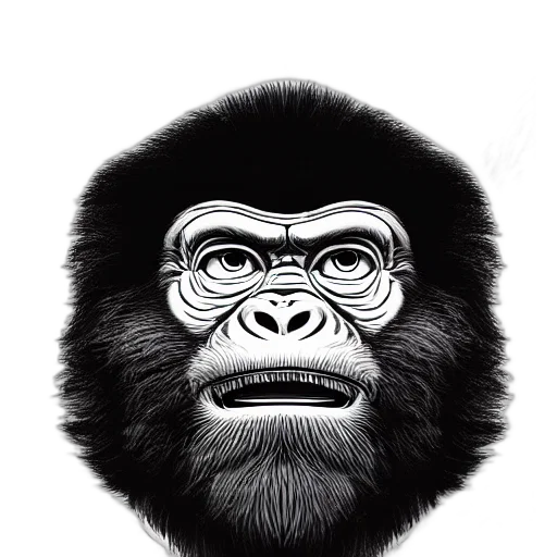 animal, face, mask, creature transparent PNG cut-out