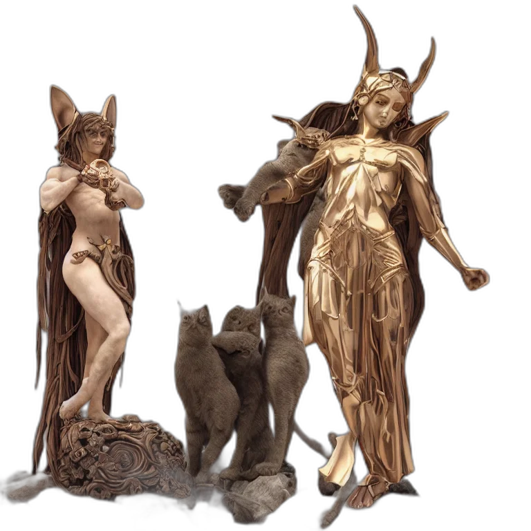 concept art, fantasy art, 3d render, pixel art transparent PNG cut-out