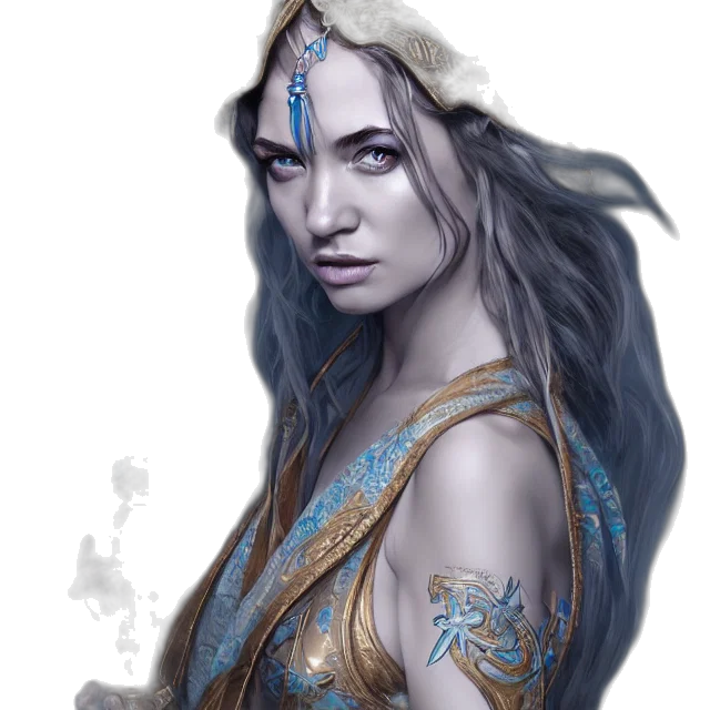 dragon, face, jewelry, fantasy art transparent PNG cut-out