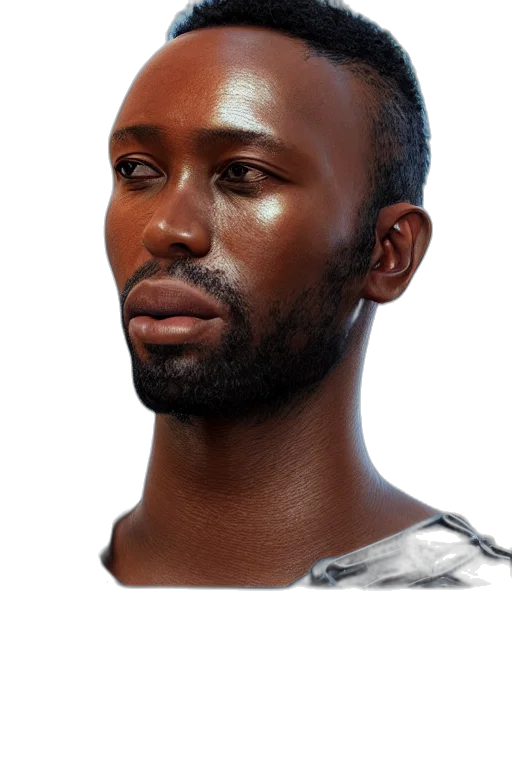 face, hair, mask, hat transparent PNG cut-out