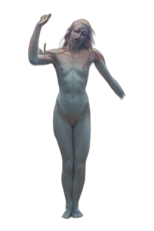 creature, dress, robot, staff transparent PNG cut-out