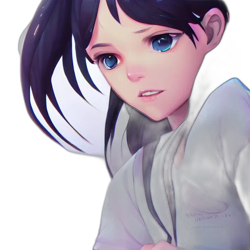 face, staff, creature, robot transparent PNG cut-out