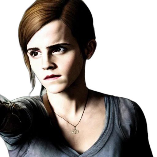 face, photorealistic, concept art, comic book art transparent PNG cut-out
