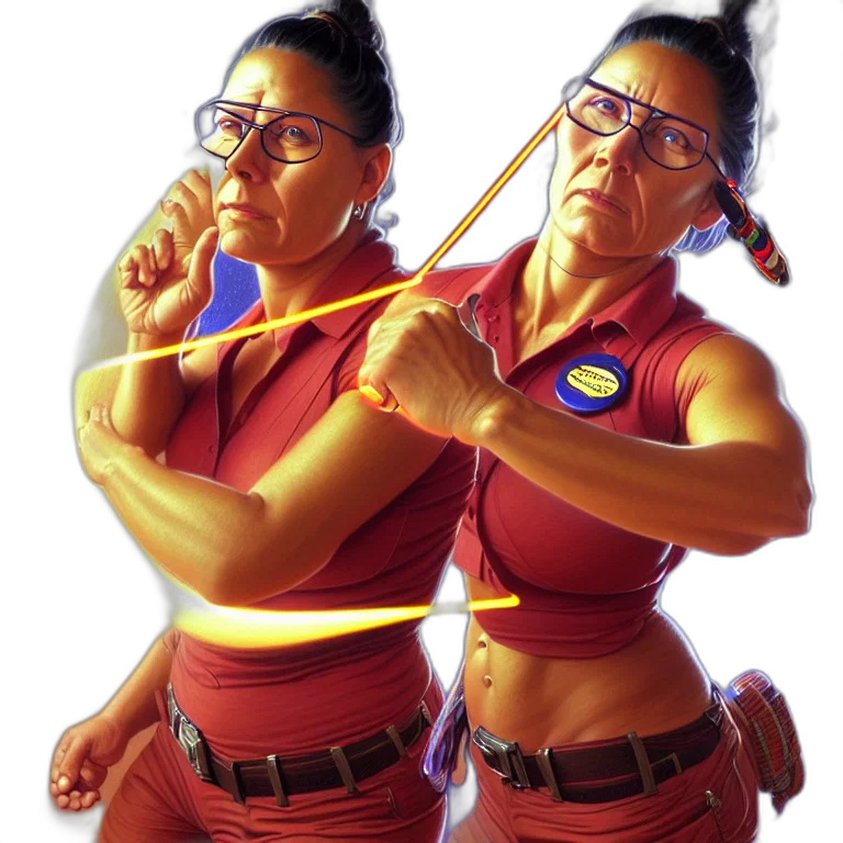 staff, concept art, comic book art, photorealistic transparent PNG cut-out