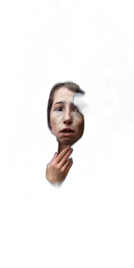 face, mask, staff, robot transparent PNG cut-out