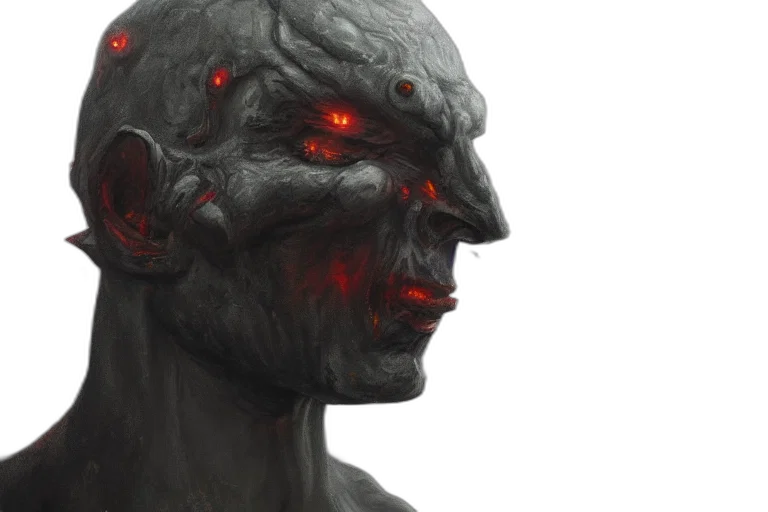 face, mask, robot, creature transparent PNG cut-out